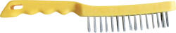 GYS Perie de sârmă oțelită GYS 280mm, 4 rânduri, mâner din plastic (44258)