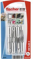 Fischer Befestigungssysteme Ancore metalice cu șurub Fischer HM Ø10x65 mm, filet metric M5, 4 bucăți, pentru perete fals (90930)