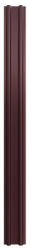 Bravo Șipcă metalică gard Bravo dublu vopsită 1750x90x0, 60 mm vișiniu semi-mat RAL 3005 (J13005HI617)