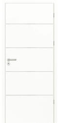 CLASSEN Foaie de ușă Classen Discovery 4 alb CPL MDF 203, 5x74, 4 cm dreapta (10031)
