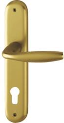 Hoppe Mânere cu șild ușă interior Hoppe New York 90/240 mm, pentru cilindru, bronz (61303)