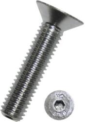 Dresselhaus Șuruburi metrice cu cap înecat și hexagon interior Dresselhaus 6x25 mm DIN7991 oțel inox A2, 100 bucăți (0/3522/000/ 6,0/ 25/ /02)