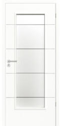 CLASSEN Foaie de ușă Classen Discovery 1 alb CPL MDF 203, 5x74, 4 cm dreapta (10025)