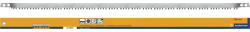 Augusta-Heckenrose Pânză fierăstrău manual Heckenrose 760mm, pentru lemn, dinți standard (31911 760 SB HBN) Fierastrau