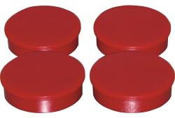 Industrial Magneți de organizare Industrial 30mm roșu, set 4 bucăți (30221.ROT.HB)