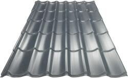 Precit Roof Țiglă metalică PRECIT 1200x1850x0, 4 mm RAL gri antracit mat 7016 (A17017CC005)
