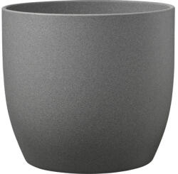 Soendgen Keramik Mască ghiveci Soendgen Stone ceramică Ø 16 cm H 15 cm gri închis (61976)