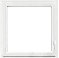 ARON Fereastră PVC termopan ARON 5 camere geam tripan 75x75 cm deschidere dublă stânga (W2DRHROTK1.0002)