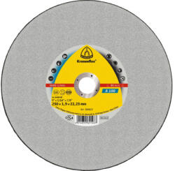 Klingspor Disc debitare metal, oțel, inox Klingspor Kronenflex A100 EXTRA Ø180x1, 6x22, 23 mm (384822)