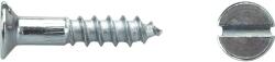 Dresselhaus Șuruburi pentru lemn cu cap înecat drept Dresselhaus 1, 6x10 mm DIN97 oțel zincat, 100 bucăți (0/0520/001/1,6x10/17)