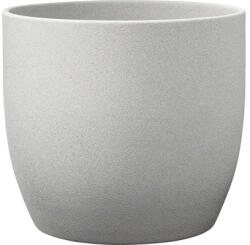 Soendgen Keramik Mască ghiveci Soendgen Basel Stone ceramică Ø 27 cm H 26 cm gri deschis (61983)