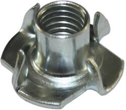 Dresselhaus Piulițe cu gheare de fixare Dresselhaus M5 x 8mm oțel zincat, 10 bucăți (0/4082/001/5x8/40)