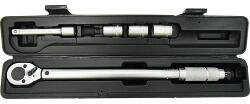WGB Set cheie dinamometrică WGB 1/2" 42-210 Nm, 5 piese, crom-vanadiu (693732100)