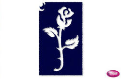 Tytoo testfestő minta sablon 6x4cm VI-11 Virág rózsa (TY-VI-11)