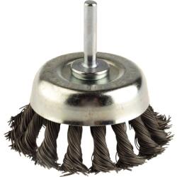 Lessmann Perie sârmă cupă Lessmann Ø75mm, sârmă dură de oțel (483.230.HB)