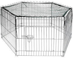dobar Țarc hexagonal zincat pentru animale Dobar 123x106x60 cm (80604)