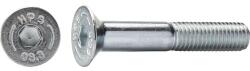 Dresselhaus Șuruburi metrice cu cap înecat și hexagon interior Dresselhaus 10x40 mm DIN7991 oțel zincat, 50 bucăți (0/0306/001/10X40/75)