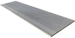MIRAVA Treaptă gresie colorată în masă rectificată MIRAVA NARVIK smoke 30x120 cm (G92809)