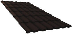 Wetterbest Țiglă metalică Wetterbest 1890x1200x0, 5 mm brun ciocolată mat RAL 8017 (15997-1)