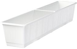 Geli Jardinieră Geli standard, plastic, 80x17x14 cm, alb (80308010)
