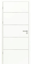 CLASSEN Foaie de ușă Classen Discovery 4 alb CPL MDF 203, 5x84, 4 cm stânga (10032)