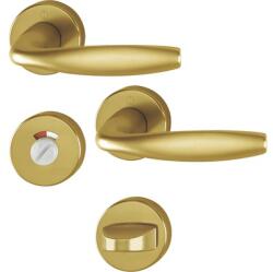 Hoppe Mânere cu rozetă ușă baie/toaletă (WC) Hoppe New York, bronz (38602)