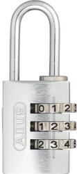 ABUS Lacăt aluminiu Abus 20mm, belciug Ø3mm, cu cifru, argintiu (526756)