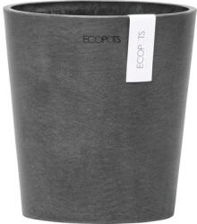 Ecopots Ghiveci Ecopots Morinda plastic Ø 14, 2 cm H 16 cm gri închis (MOR.14.DG)