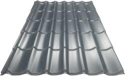 Precit Roof Țiglă metalică PRECIT 1200x2550x0, 4 mm RAL gri antracit mat 7016 (A17017CC007)
