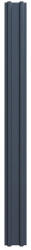 SMART Șipcă metalică gard Bravo capăt drept 1250x90x0, 45 mm gri antracit mat RAL 7016 (J17017BI612)
