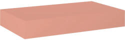 Jungborn Blat lavoar baie marmură compactă Terra Pink mat 80, 6x46 cm Jungborn (168886)