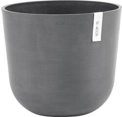 Ecopots Ghiveci Ecopots Oslo plastic Ø 35 cm H 30, 5 cm gri (OSL.35.GR)