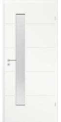 CLASSEN Foaie de ușă Classen albă Linea 1.5 MDF 203, 5x84, 4 cm dreapta (1005)