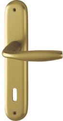 Hoppe Mânere cu șild ușă interior Hoppe New York 90/240 mm, pentru cheie BB, bronz (37268)
