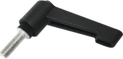 Dresselhaus Șuruburi metrice cu mâner Dresselhaus 10x40 mm 78mm oțel & plastic negru, 10 bucăți (0/4774/705/ 10/ 40/ /17)
