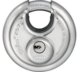 ABUS Lacăt oțel inoxidabil Abus Diskus 71mm, belciug Ø10mm, 5 chei (358258)
