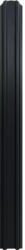 Bravo Șipcă metalică gard Bravo 1250x90x0, 60 mm negru semi-mat RAL 9005 (J19005HI312)
