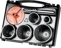 wolfcraft Set carote tungsten cu burghiu Wolfcraft Ø33-83 mm, 5 piese (3464000)