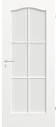 CLASSEN Foaie de ușă Classen albă Morano 2.10 MDF 203, 5x74, 4 cm stânga (1012)