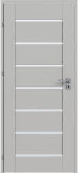 CLASSEN Foaie de ușă Classen Greco 3 gri mat MDF 203, 5x74, 4 cm stânga (10069)