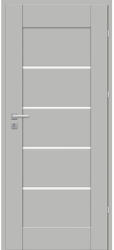 CLASSEN Foaie de ușă Classen gri mat Falko MDF 203, 5x64, 4 cm dreapta (15108)