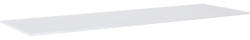 Jungborn Blat lavoar baie marmură compactă alb 161x46 cm Jungborn (168196)