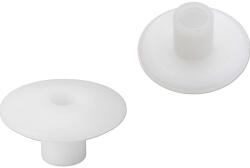 Dresselhaus Șaibe plate cu guler Dresselhaus 10mm plastic alb (0/4993/000/10/17)