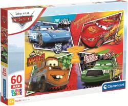 Clementoni Puzzle pentru copii Clementoni din 60 maxi piese - Mașinile (26332) Puzzle