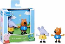 Hasbro Peppa malac legjobb barátai játékfigurák 2 db - Emily elefánt & Freddy róka (F6413)