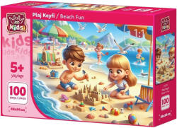 Art Puzzle Puzzle pentru copii Art Puzzle din 100 piese - Distracție pe plajă (35419) Puzzle
