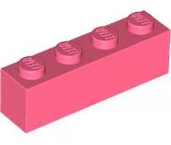 LEGO® 3010c220 - LEGO korall kocka 1 x 4 méretű (3010c220)