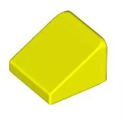 LEGO® 54200c236 - LEGO neon sárga lap 1 x 1 x 2/3 méretű (54200c236)