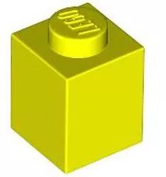 LEGO® 3005c236 - LEGO neon sárga kocka 1 x 1 méretű (3005c236)