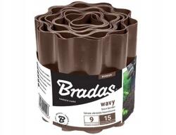 Bradas Gyepszegély Bradas 25 cm x 9 m, barna (715902)